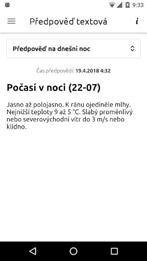 ČHMÚ screenshot 6