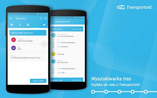 Transportoid  - rozkłady jazdy, wyszukiwarka trasy screenshot 7