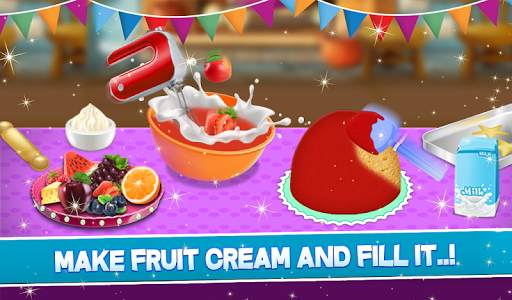 Ice Cream Cake Game Food Maker screenshot 14