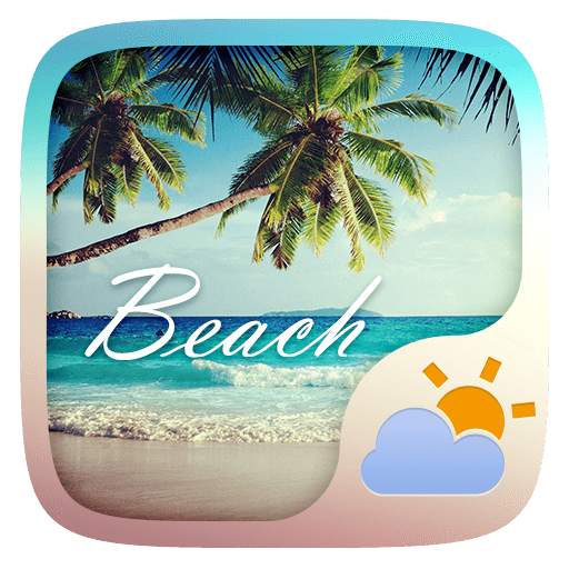 Beach GO Weather Widget Theme 1.0.4