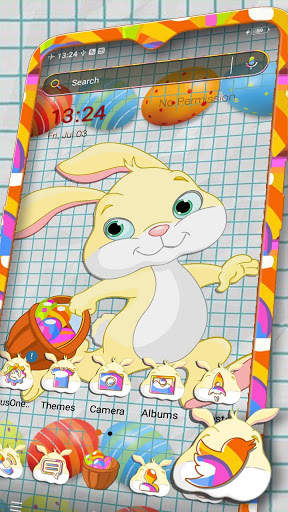 Paper Bunny Theme screenshot 1