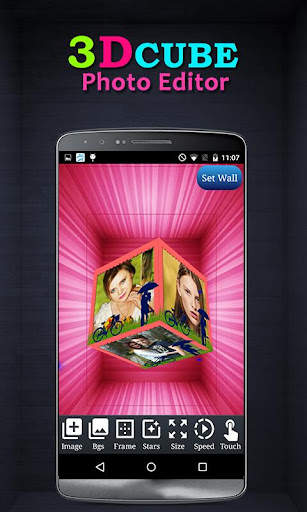 3D Cube Live Wallpaper Editor screenshot 5
