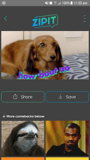 Zipit 5 تصوير الشاشة