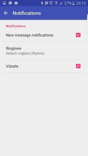 MaterialSettings screenshot 2