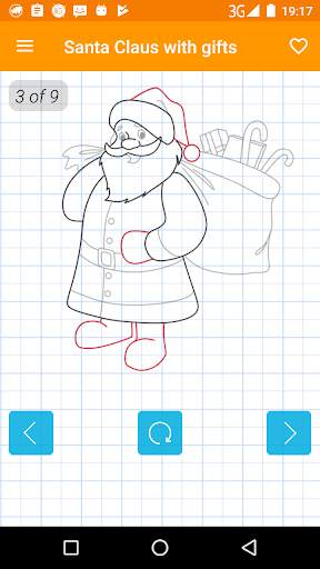 How to draw Christmas and New Year screenshot 2