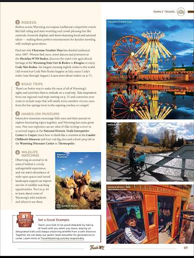 Wyoming Official Travel Guide screenshot 8