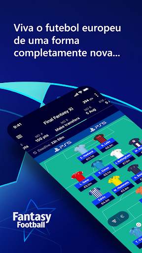 UEFA Gaming: Fantasy Football screenshot 1