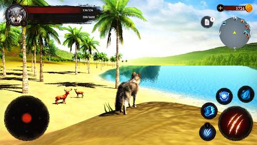 The Wolf Simulator screenshot 2
