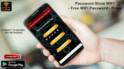 Password Show WIFI - Free WIFI Password - Prank screenshot 1