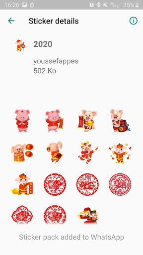 2021 Chinese New Year CNY Stickers screenshot 1