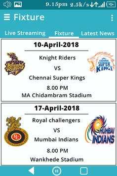 Live IPL TV 2 تصوير الشاشة