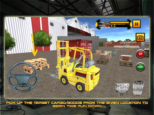 Forklift Simulator - No Ads screenshot 1