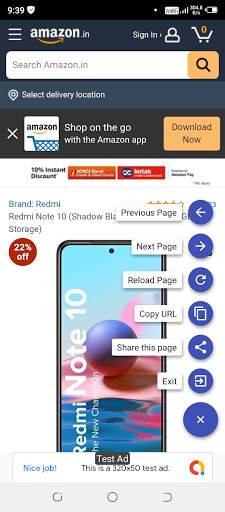 OneTouch 500  Shopping Social News Games Apps screenshot 16