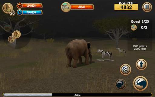 Wild Elephant Sim 3D screenshot 5