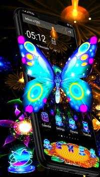 3D Butterfly Launcher Theme🦋 🌸 screenshot 1
