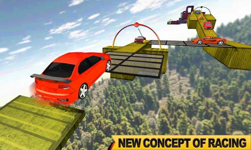 Impossible Car Stunt Drive Race screenshot 4