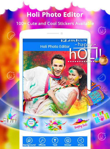 Holi Photo Editor 2018 |  Happy Dhueti screenshot 4