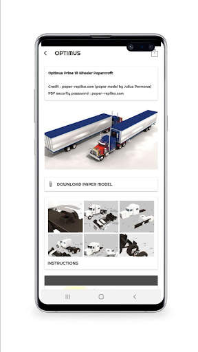 Super Truck & Bus Papercraft screenshot 4
