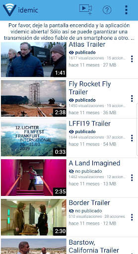 videmic: event app screenshot 7
