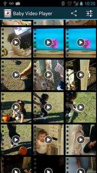 Baby Video Player screenshot 1