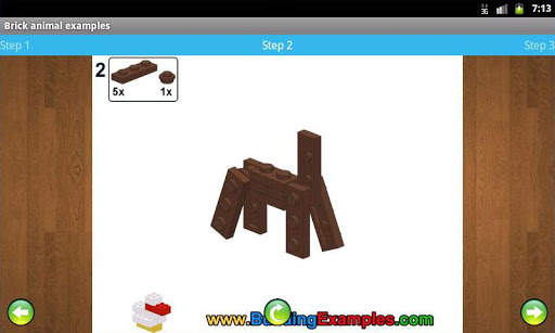 Brick animal examples screenshot 5