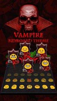 Vampire Keyboard Theme screenshot 2