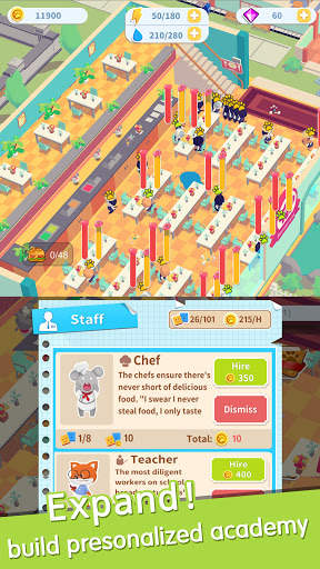 School Tycoon - Idle  Game 3 تصوير الشاشة