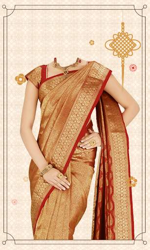 Photo Editor & Photo Frames: Women Saree Photo screenshot 1