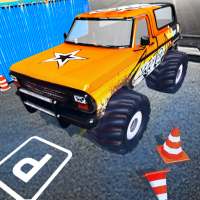 Monster Truck Car Parking & driving Simulator logo