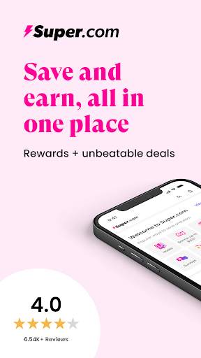 Super.com: Travel, Save, Earn. screenshot 1
