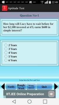 Aptitude Test screenshot 4