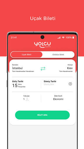 Yolcu I Uçak Bileti ve Otobüs Bileti screenshot 3