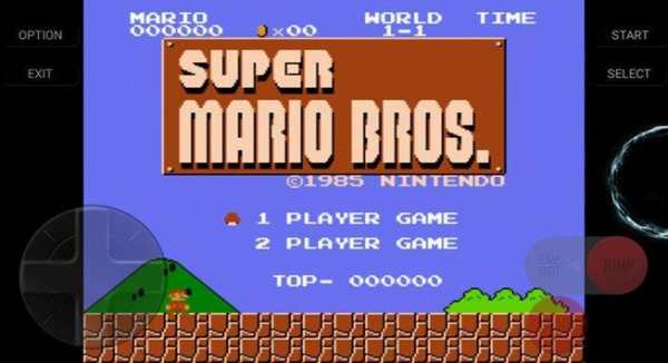 NES emulator screenshot 1