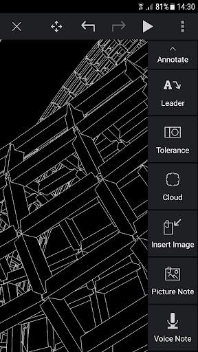 CorelCAD Mobile - .DWG CAD annotation & design screenshot 1