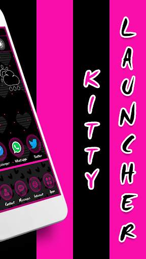 Kitty Launcher Theme screenshot 3