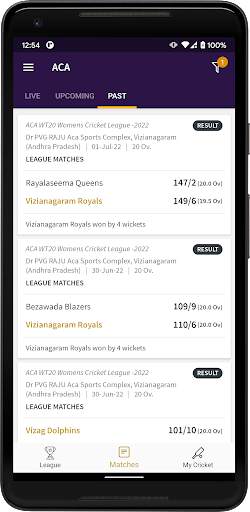 ACA-Andhra Cricket Association screenshot 4