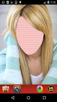 Girls Hair Style Face Changer screenshot 3