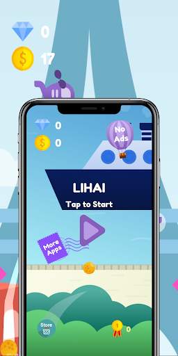 Lihai: Tap tap Sky Journey Games 2019 screenshot 1