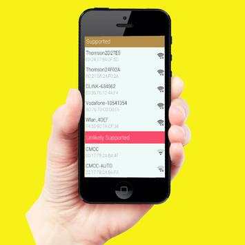 Wifi password recovery screenshot 1