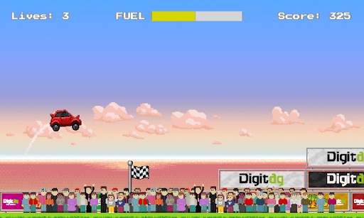 Jumping Race - Retro Game Car Racing screenshot 16