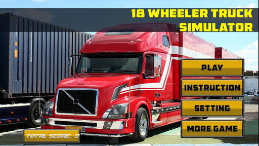 18 Wheeler Truck Simulator screenshot 1