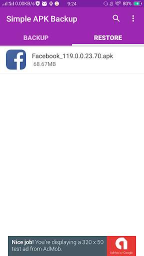 Simple APK Backup screenshot 5