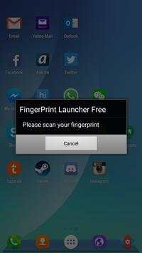 FingerPrint Launcher Free screenshot 3