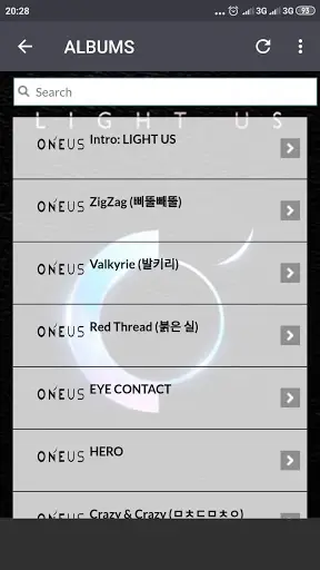 ONEUS Lyrics (Offline) screenshot 4