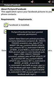 PicSync to Facebook screenshot 3