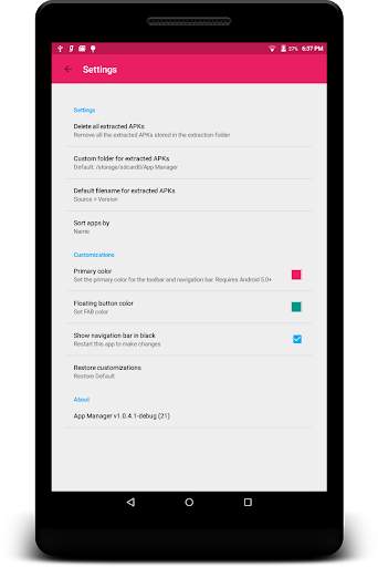App Manager screenshot 2