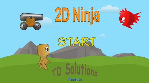 2D Ninja - Jumping Ninja Game screenshot 1
