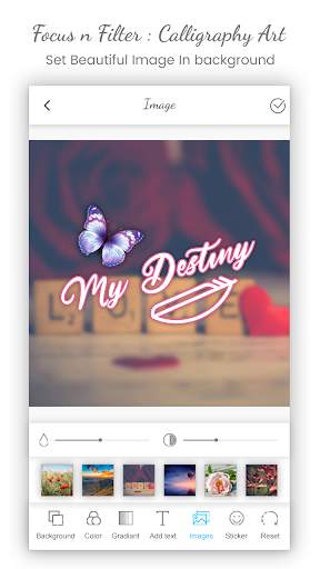 focus n filter : Calligraphy Art screenshot 3