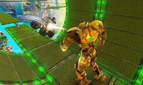 Super Flying Hero Monster Robot – Racing Simulator screenshot 4