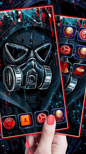 Gas, Mask Themes, Live Wallpaper screenshot 3